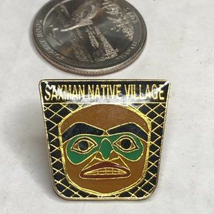 Vintage Retro Ivory Jack Pin ACE Inuit Ala…